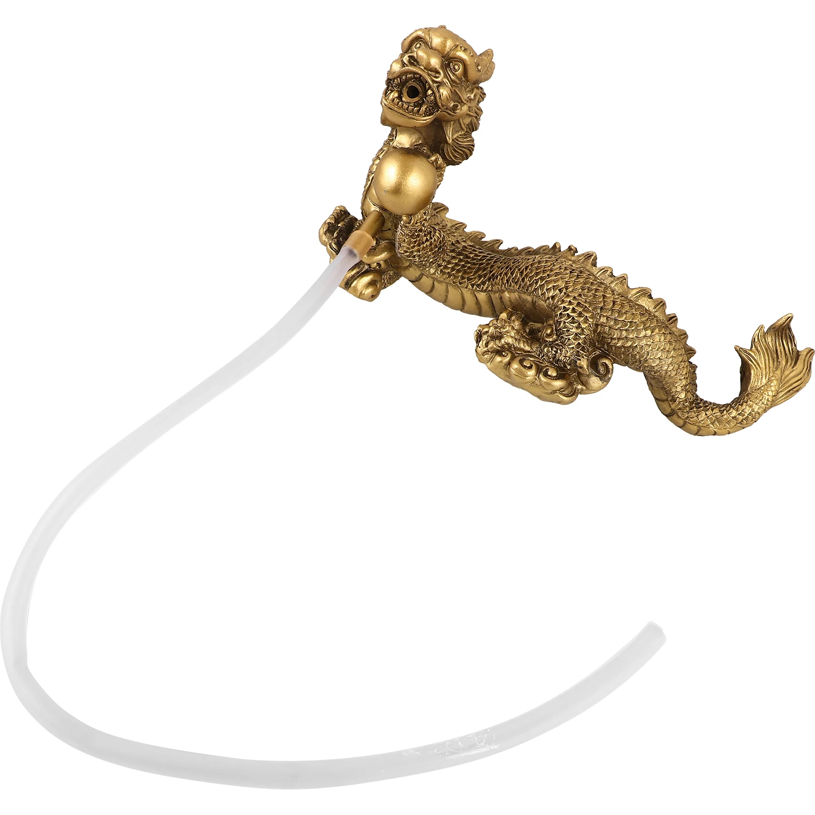 

Creative Dragon Head Fountain Aquarium Ornament Resin Water Feature Fish Tank Fountain Decorative Spray Spitter Diy Micro