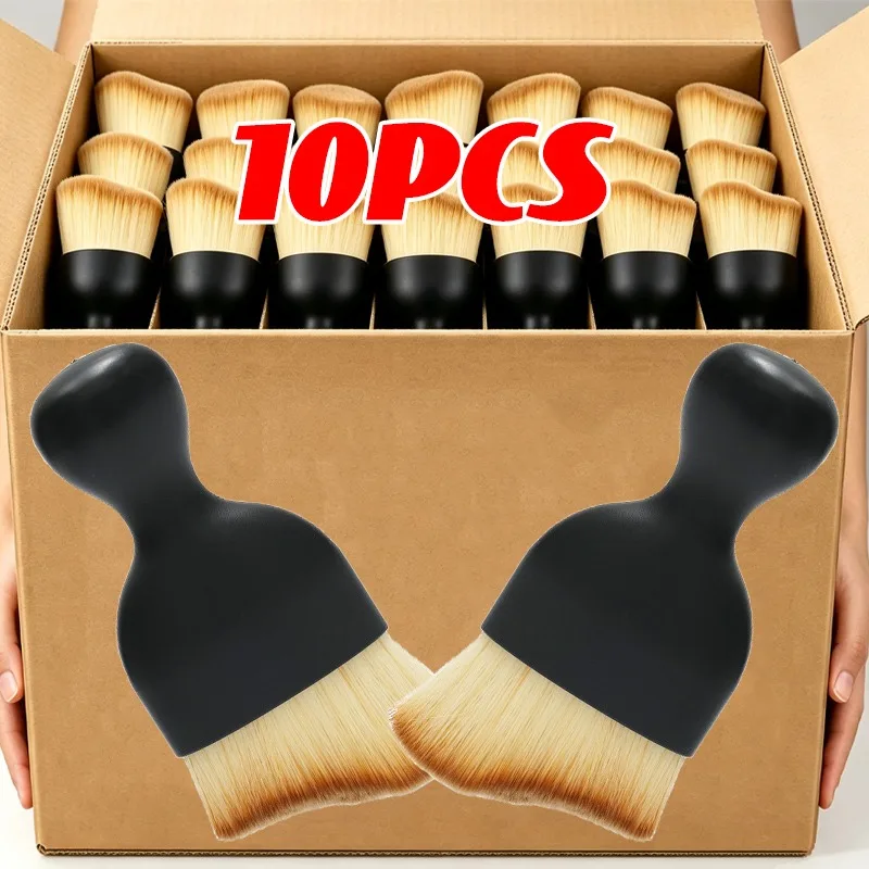 Soft Fur Clean Brushes Car Interior Cleaning Brush Conditioner Air Outlet Artificial Crevice Dust Removal Household Detailings