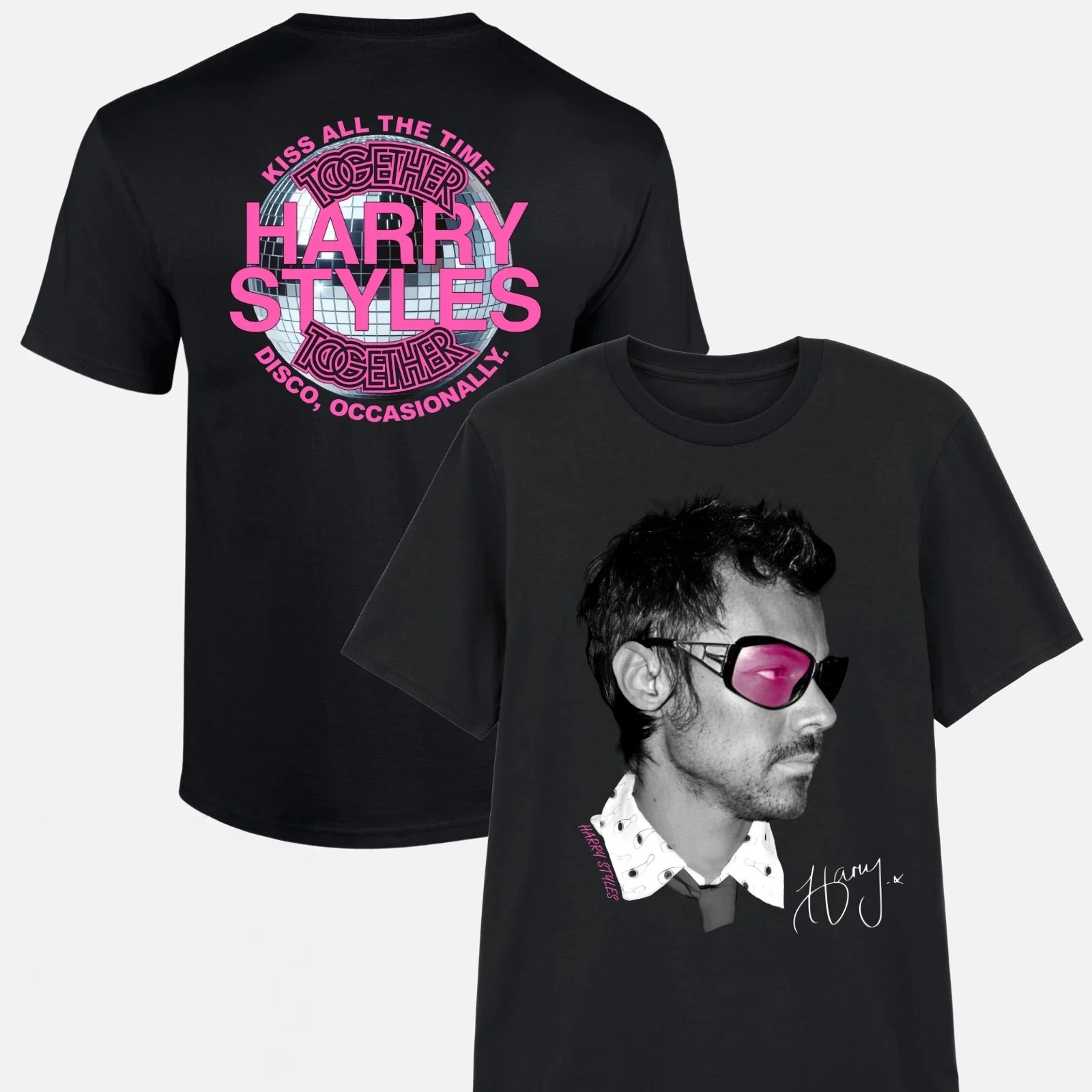 2026 Harry Styles Together Tour T-shirt Men and Women Summer Cotton Clothing Vintage Fashion Short Sleeved Tee Streetwear Unisex