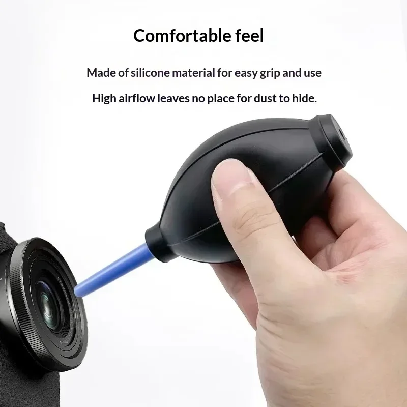 Soft Rubber Air Dust Blower Ball Strong Dust Removal Cleaning Tool for Keyboard Camera Lens Digital Products Home Office Use