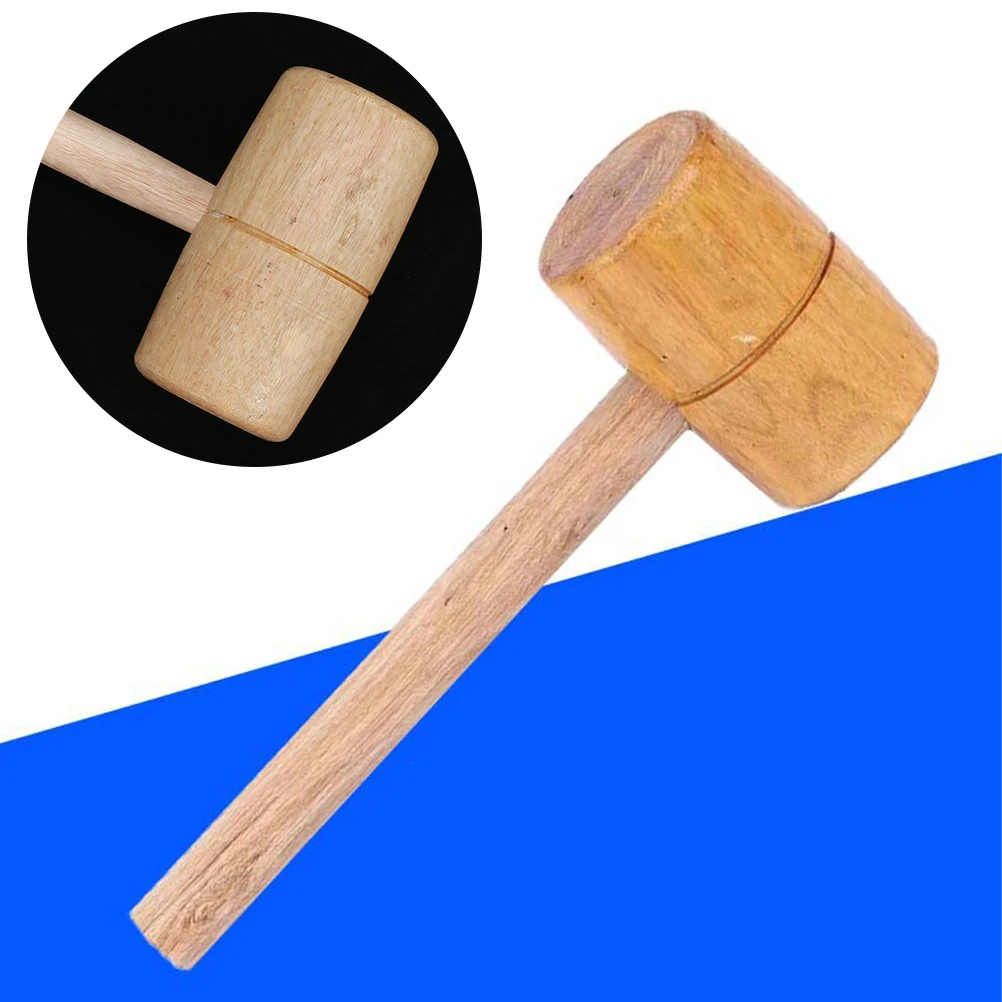 

Woodworking Hammer 45-50MM Diameter Compact Sturdy Small Wooden Mallet Hand Tools Carpenter Mallets Wood Hammer