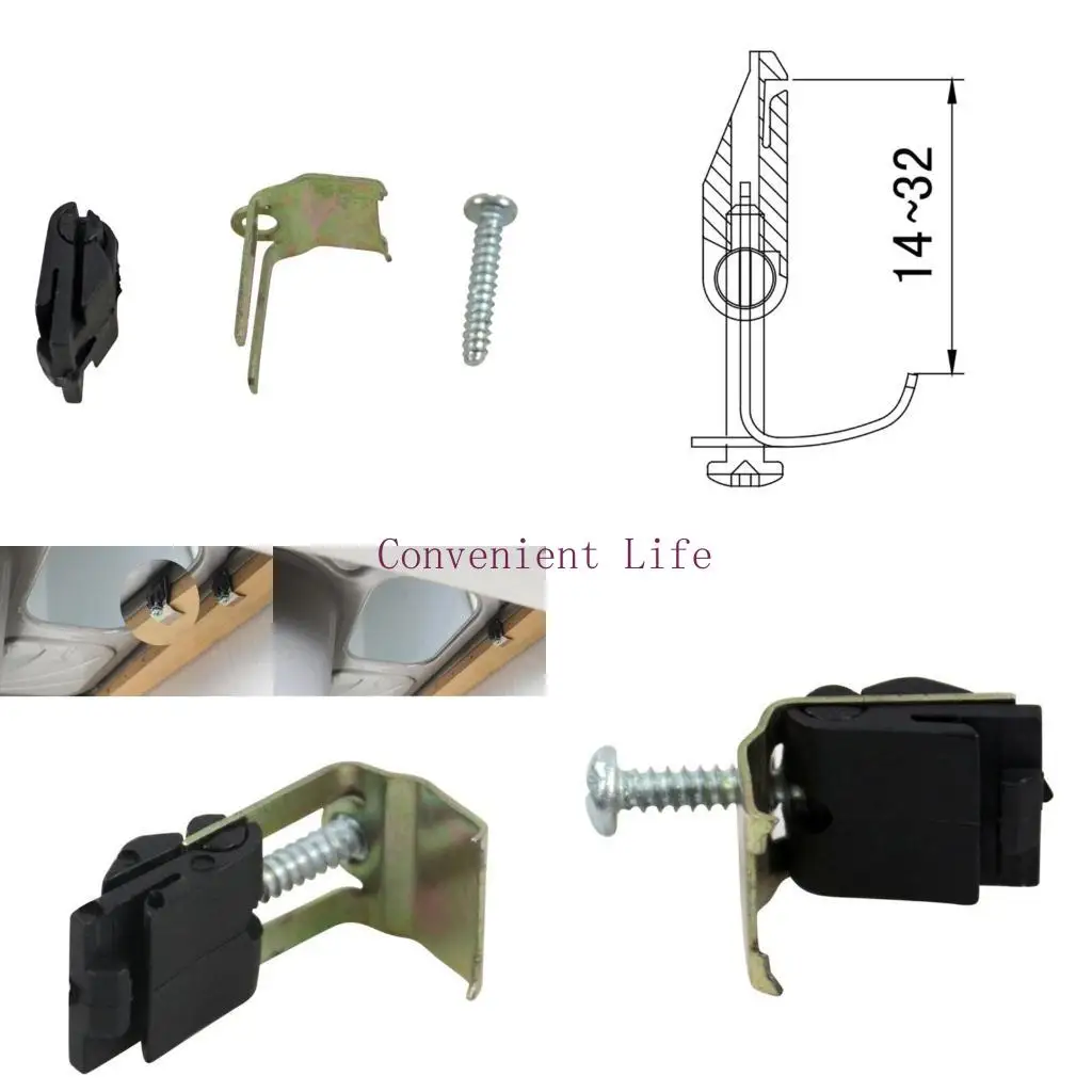 

L1EE 10pcs Undermount раковина монтаж