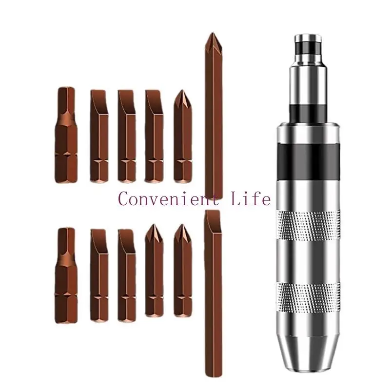 Set cacciaviti a percussione L1EE Rimuovere i dispositivi fissaggio a vite Set cacciaviti per casa