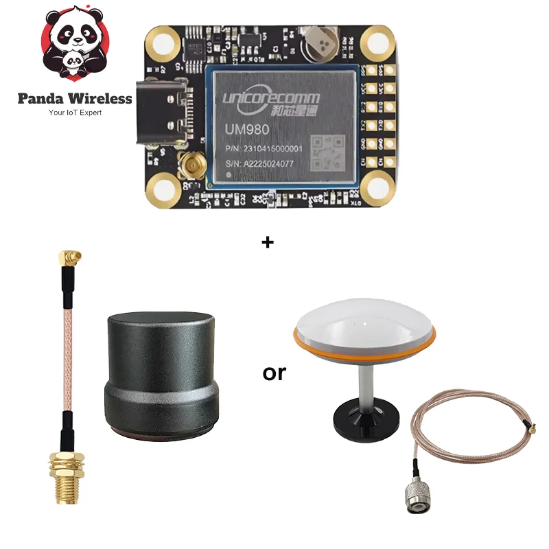 

Базовая станция модуля RTK UM980 EM980D1 GNSS MULTI-BAND BeiDou Galileo ГЛОНАСС GPS QZSS БПЛА Сельское хозяйство ZED-F9P геодезическое картографирование
