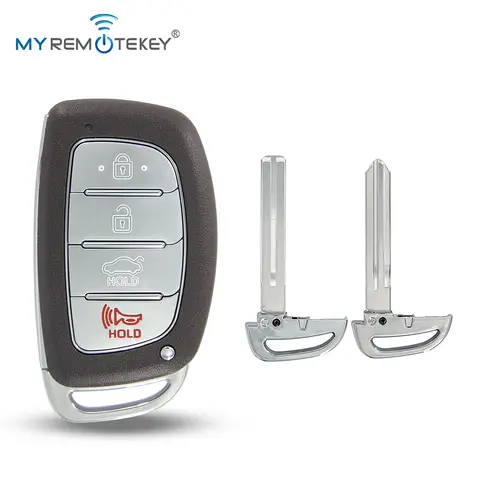 MYREMOTEKEY Smart Key Shell Case 4 Button for Hyundai Sonata Elantra IX25 IX35 SONATA Tucson 2015-2018 FCC CQOFD00120