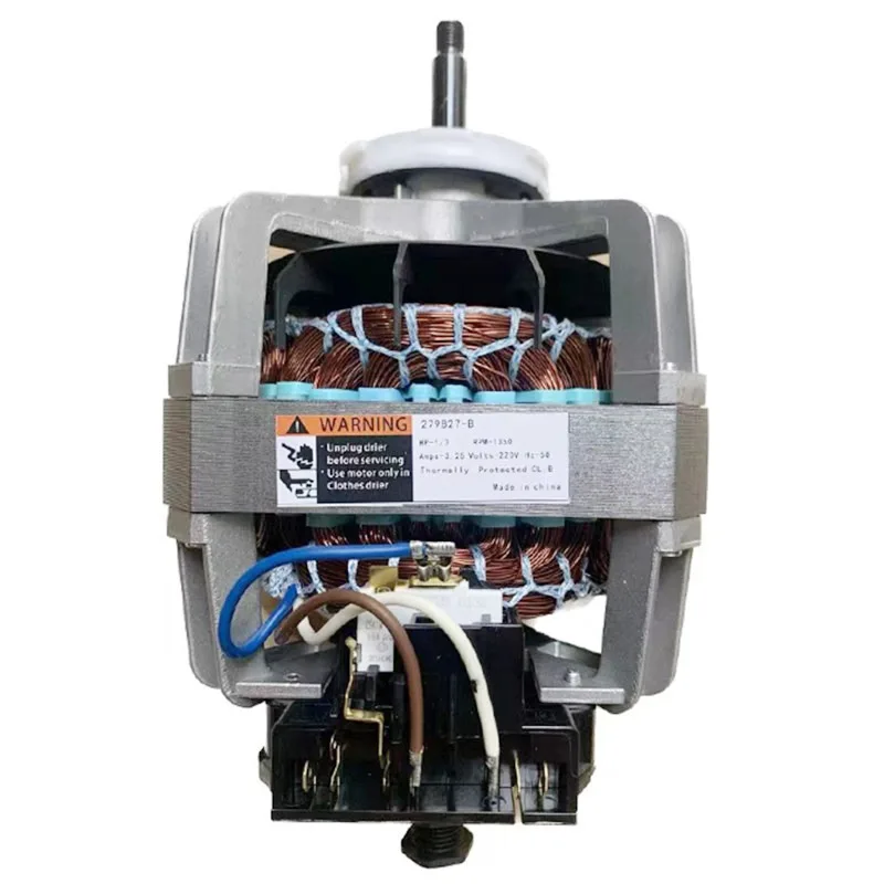 Motor Motor 279827-B Blue Neck 220V Dryer Motor 279827-C Blue Neck