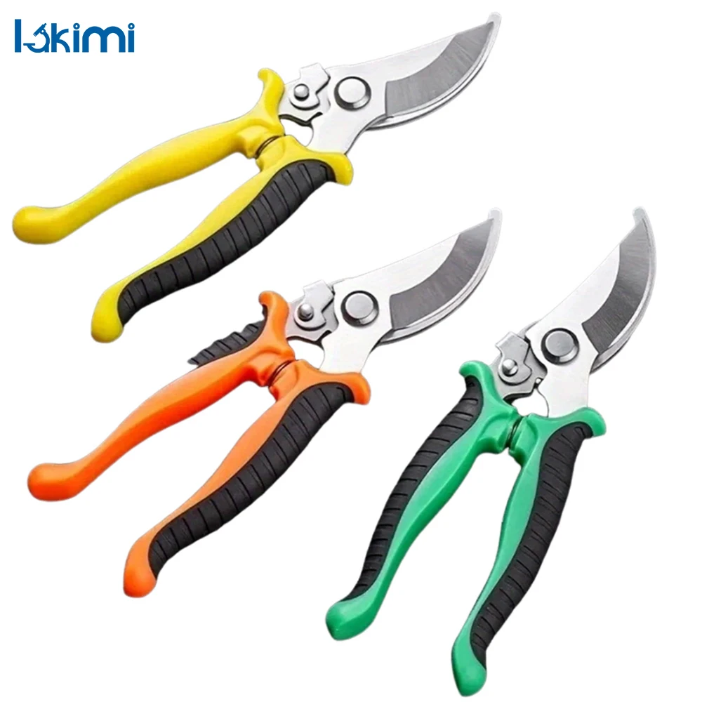 

Bypass Pruning Shears - Sharp Garden Scissors Tree Trimmers Pruner Hand Clippers Secateurs Beak Garden Scissors LK-AA56