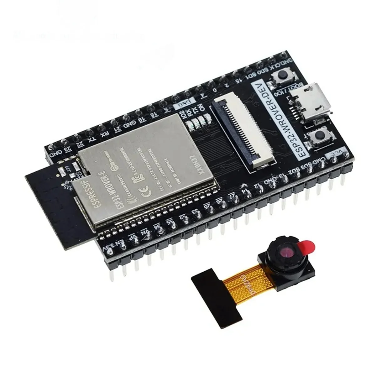 ESP32 CAM Development Board ESP32-WROVER-DEV CH340C Wifi Module With OV2640 Camera ESP32-CAM ESP32-WROVER,No Welding