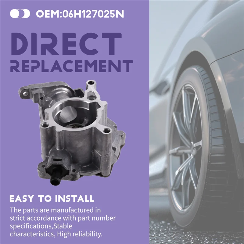 06J145100F Pompa próżniowa hamulców samochodowych do A3 A4 Seat Altea Exeo Leon Skoda Octavia Superb VW EOS Golf 2007-2017