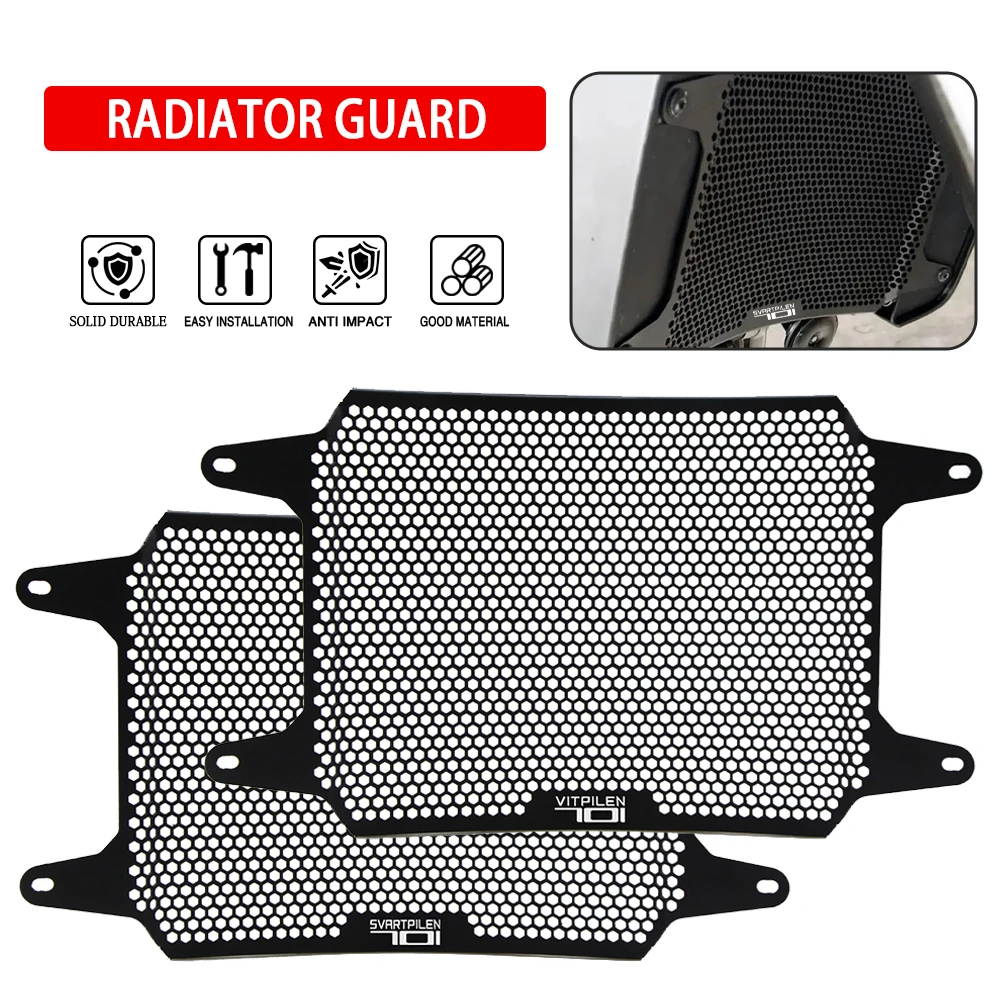 

2025 Vitpilen 701 Motorcycle CNC Aluminum Radiator Grille Guard Cover Parts Svartpilen701 For Husqvarna Svartpilen 701 2019 2020