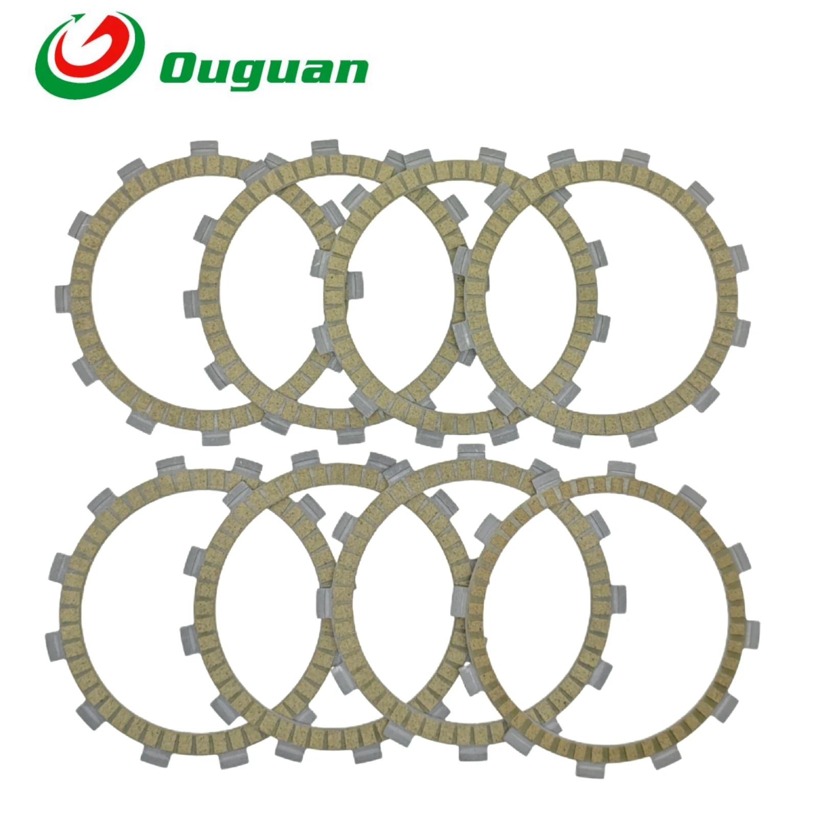 

ouguan for Yamaha YFM660R Raptor 660R 01-05 YFM660RLE 03-05 YFM660RSE 2005 YFM 660 R RLE RSE Paper Based Clutch Friction Plates