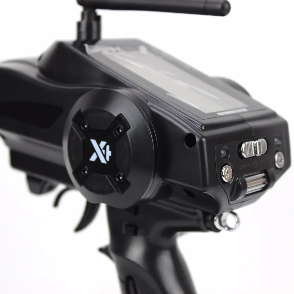 WFLY WFX4 4CH 2.4G radio di superficie ad alta velocità 40 modelli led screen gun telecomando switched L/R hand per rc car and boat