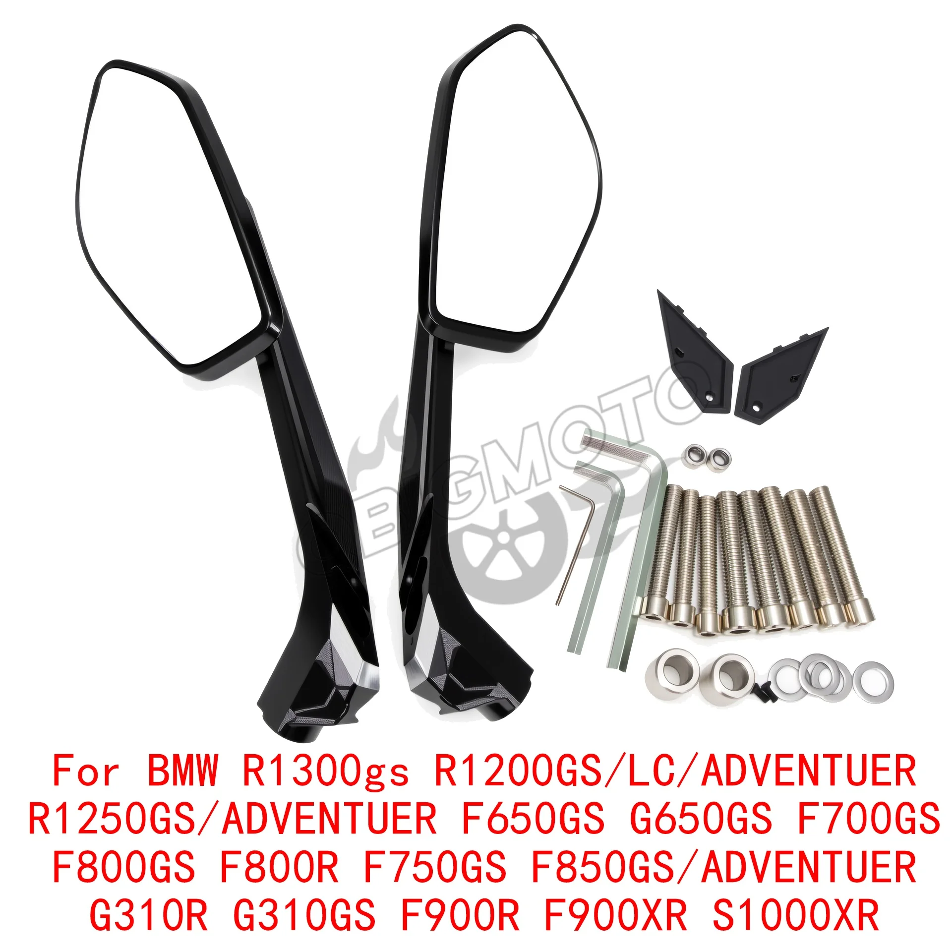 

Rear View Rearview Mirror Side Mirror For BMW R1300gs R1200GS/LC/ADV F650GS G650GS F700GS F800GS F800R F750GS G310R G310GS F900R