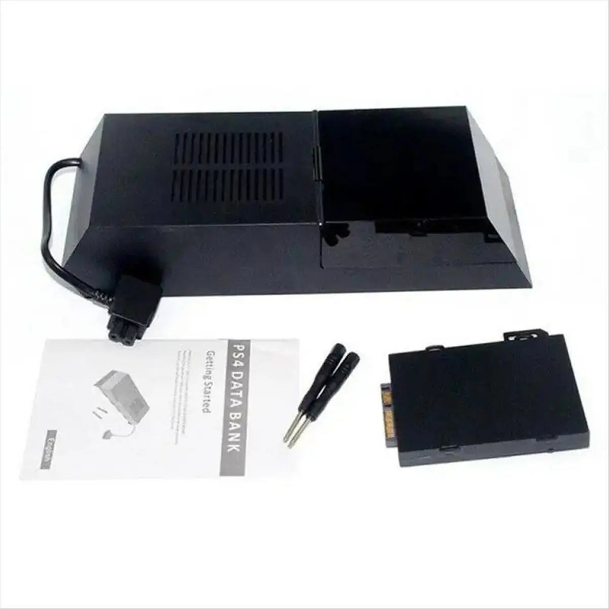 ABGN Hard Drive HDD Enclosure 3.5 Inch Hard Drive External Box External Hard Drive Case Data Bank Game Host Cage
