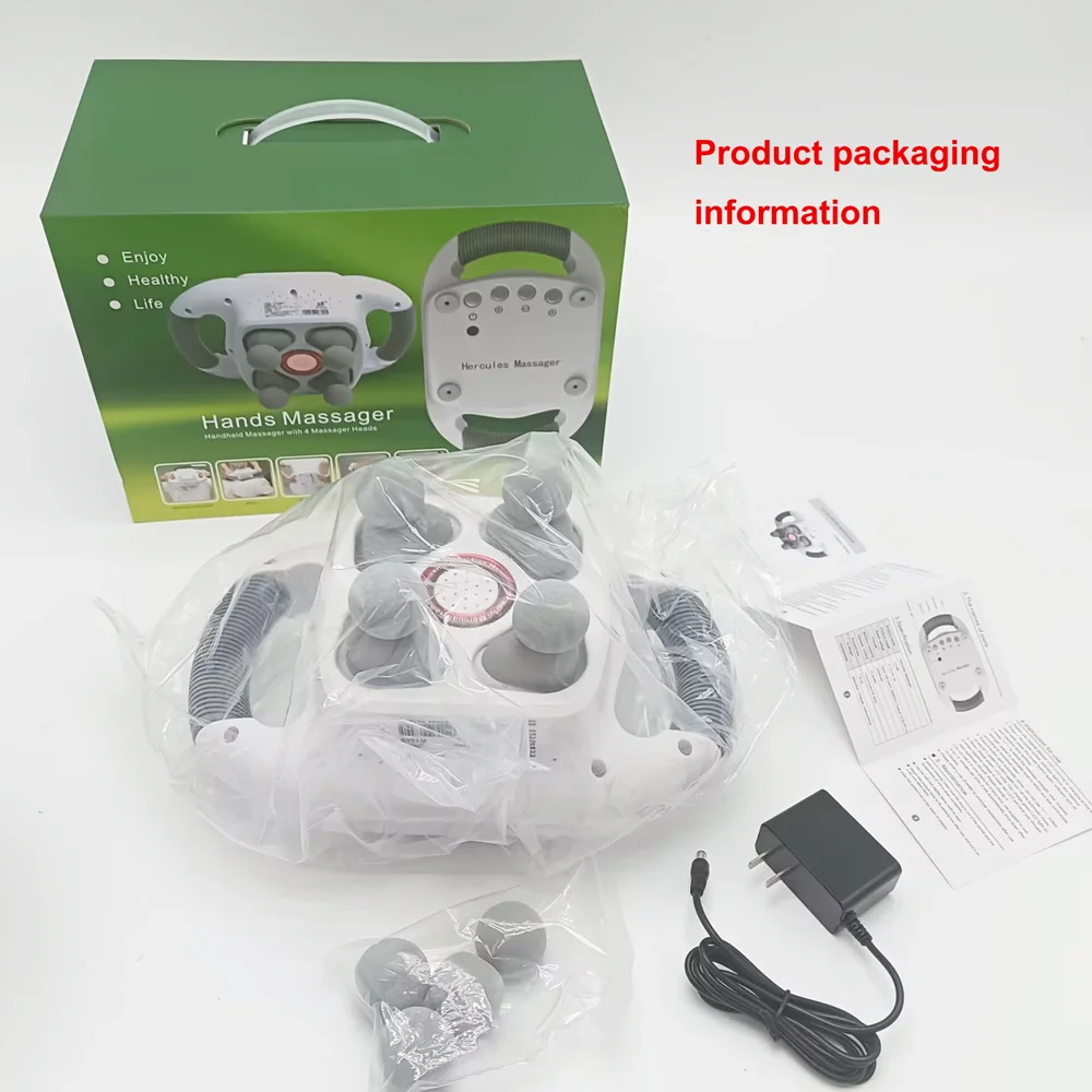Massage Portable Hammer Electric Neck Shoulder 4 Head Massager Machine