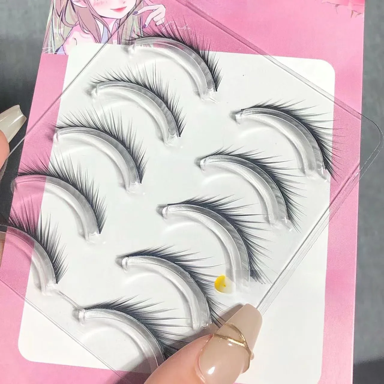 DDT62 pesca stile antico sorella volante obliqua gambo nero intero occhio di volpe ciglia finte affumicate europee e americane