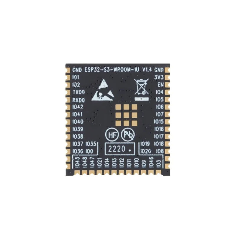 Original ESP32-S3-WROOM-1U-N16R8 Wi-Fi Bluetooth 16MB 32-bit dual-core MCU module 100% brand new