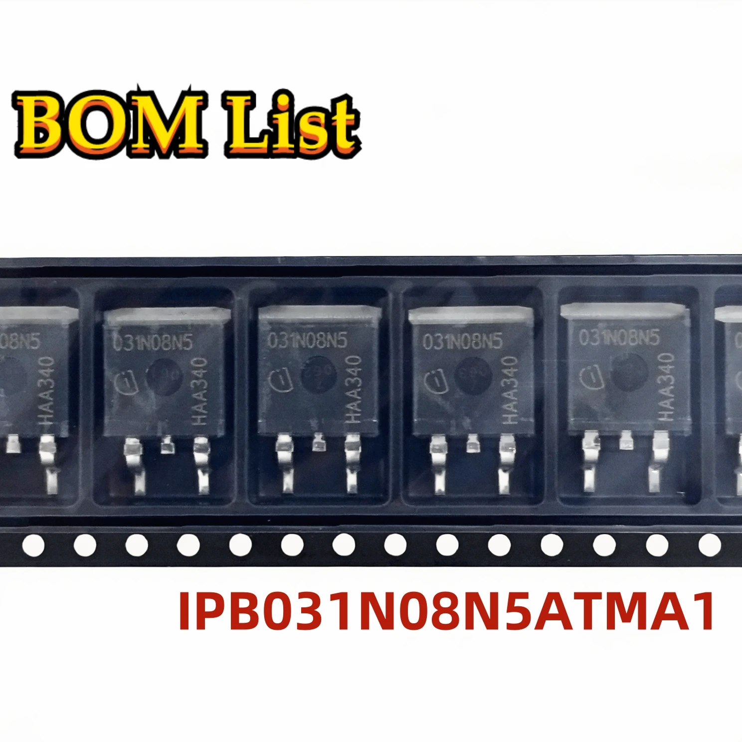 New IPB031N08N5ATMA1 IPB031 Metal Oxide Semiconductor Field Effect Transistor