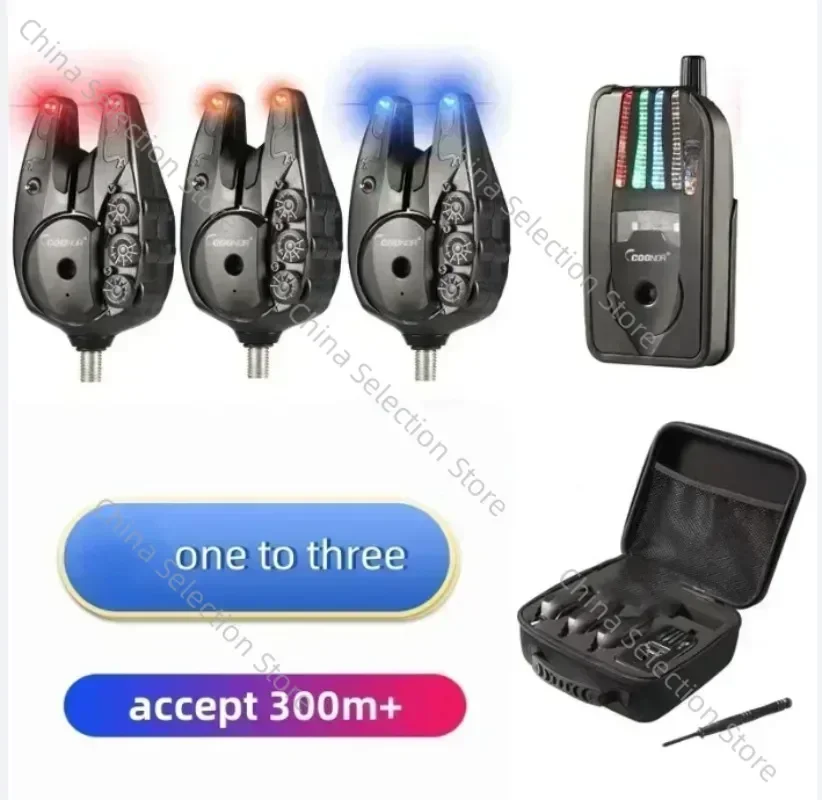 alarm fishing jy82  AI Wireless  jy-82 for one to three  jy 82 carp alarm