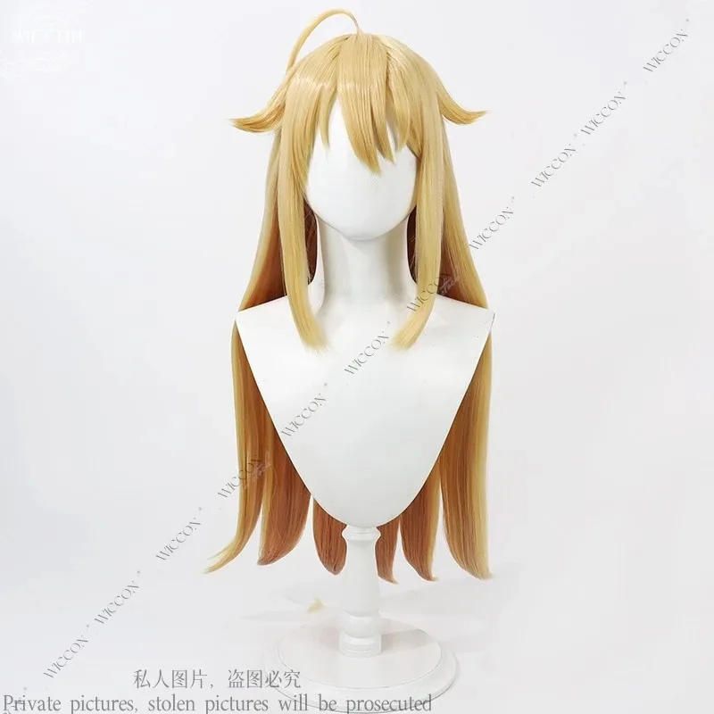 

2025iyiKoshi Torako аниме My Deer Friend Nokotan косплей парик желтые длинные волосы Shikanoko Nokonoko Koshitantan Хэллоуин для женщин