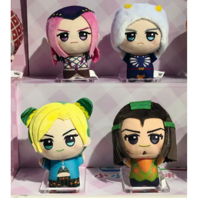 Banpresto Jojos Bizarre Adventure Stone Ocean Plush Toy Chimi Mascot Anime Character Stuffed Doll Collectible For Fans