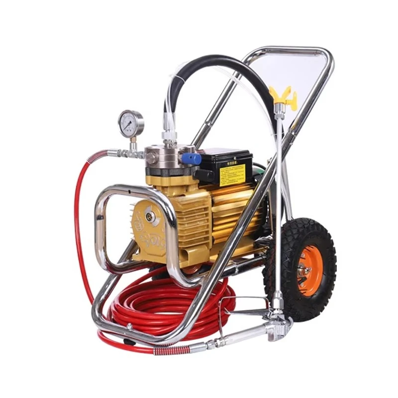 High-Power Painting Sprayer Professional High-Pressure Airless Airbrush Machine Emulsion Paint Coating Airless Power