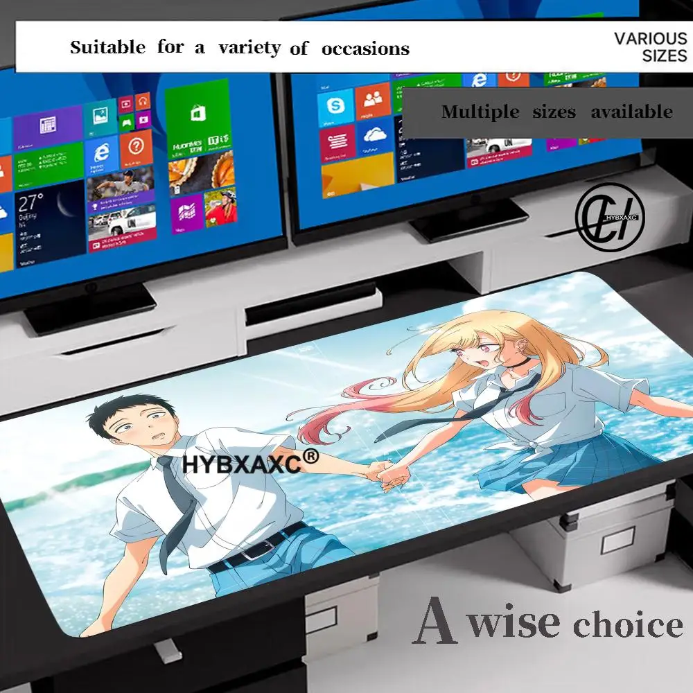 

HD My Dress-Up Darling Sono Bisque Doll Wa Koi Wo Suru Marin Kitagawa Mouse Pad Keyboard Desk Mat PC Carpet Home Table pad XAXC
