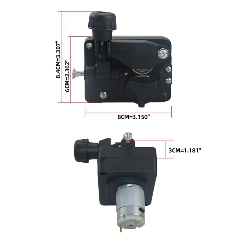 Mini alimentador de fio direito dc12v, conjunto de alimentador de fio mig de serviço leve, máquina de alimentação de fio de rolo de acionamento único para soldador mig durável