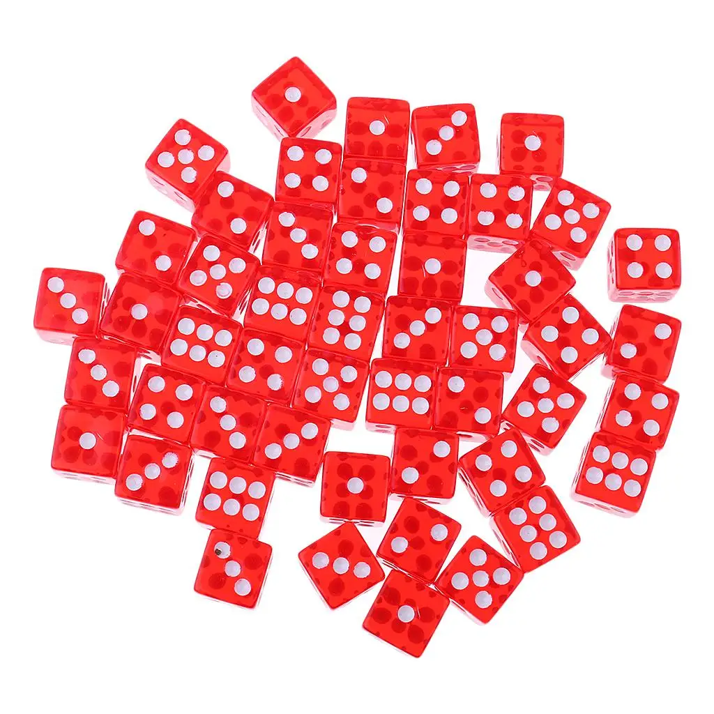 dado-d6-para-jogos-de-rpg-dado-de-acrilico-vermelho-com-seis-lados-e-pontos-para-noites-de-jogos-em-familia
