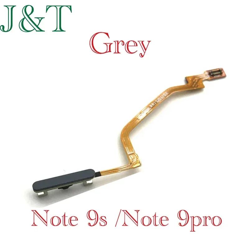 Fingerprint For Xiaomi Redmi Note 9s note 9 pro Home Button Fingerprint Menu Return Key Sensor Flex Cable