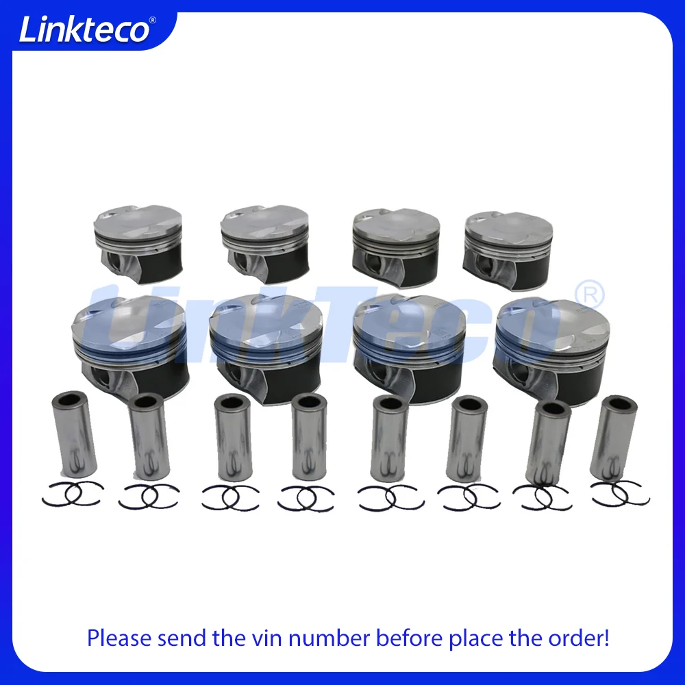 83MM Engine Parts Piston With Ring Set Fit 4.0 L T M176 M177 For Mercedes-Benz G63 C63 E63 AMG W205 W463 4.0T 4.0L 1770306000