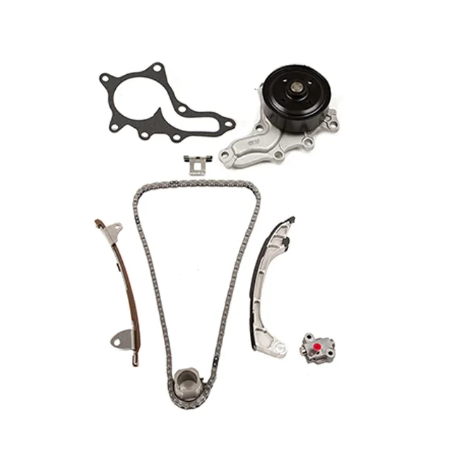 Engine Full Gasket Set Timing Chain Kit Oil Water Pump Rocker Arm Lifters Fit 2.5 L T 2AR-FE For 09-18 Toyota Camry Venza 2.5L