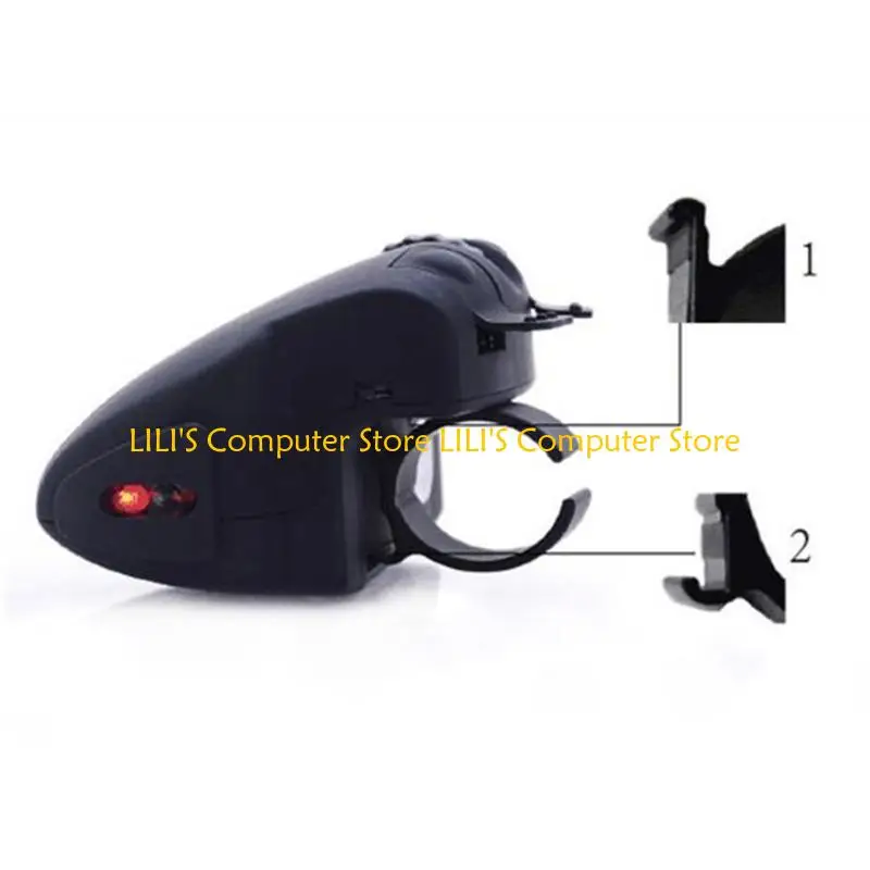 

A52B Mini Cordless Finger Mouse Wireless Lazy Ring Mice Laptop for Teenagers Adults