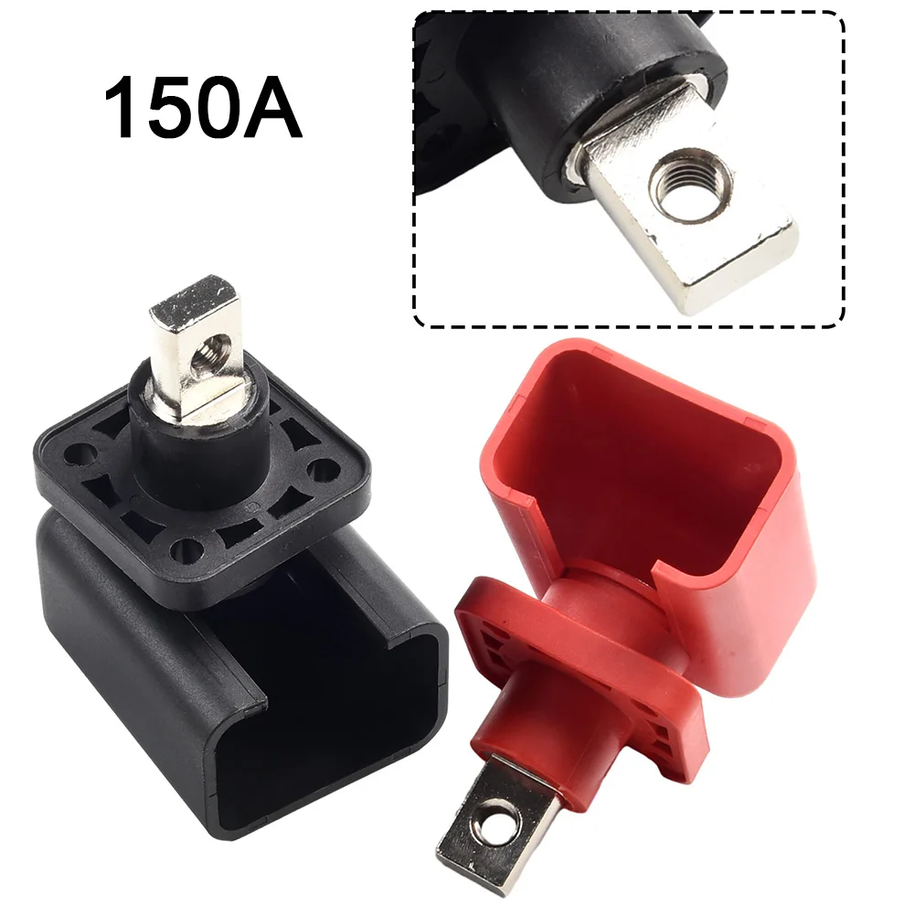 Durable Battery Connector Battery Terminal 1 Core 150A AC500V Conductive Pure Copper Screw Fixed Terminal Blocks