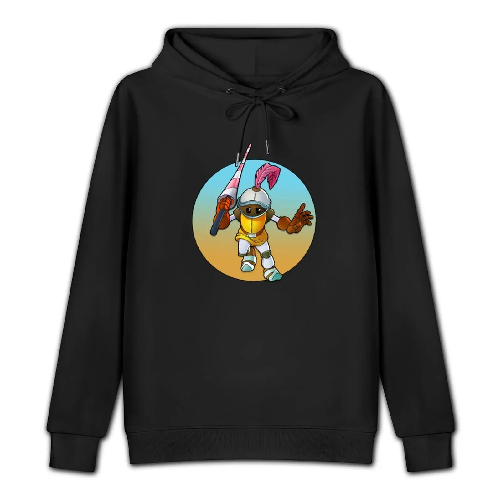 Oon the Warrior Pullover Hoodie men's clothing anime clothes clothes for men men's winter sweater men's oversize hoodie