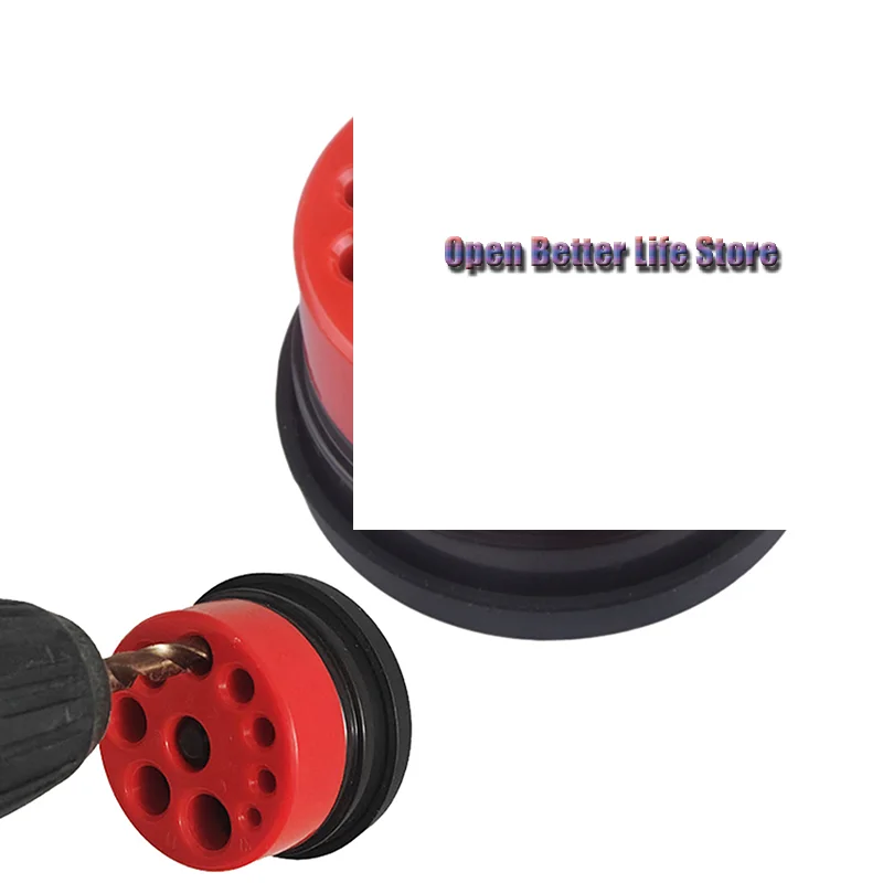 

1PC Red Dust Collector Punching Machine Dust Bowl Dust-proof Device Electric Hammer Dust Stopper Electric Tool Accessories