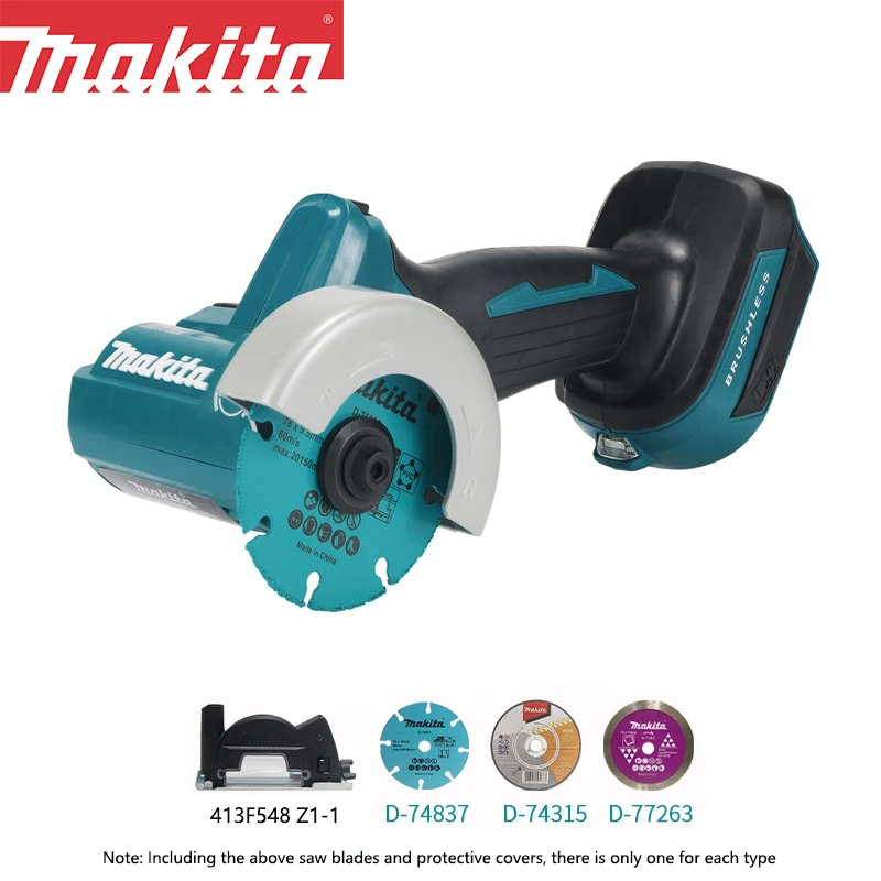 Makita Dmc300 Pequena Máquina de Corte Corte Compacto 18v Lithium Brushless 76 mm 20000rpm Mini Rebarbadora Bare Tool