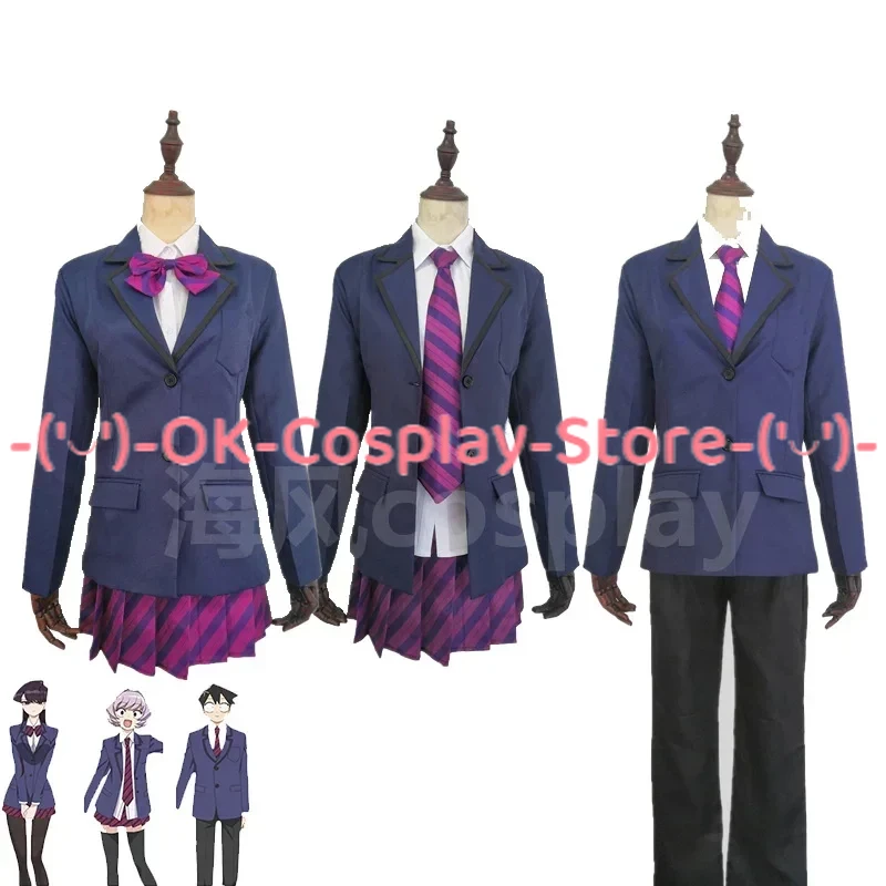 

Anime Komi Can't Communicate Komi Syouko Cosplay Costumes Japanese High School Uniforms Halloween Carnvial Suit Custom Made