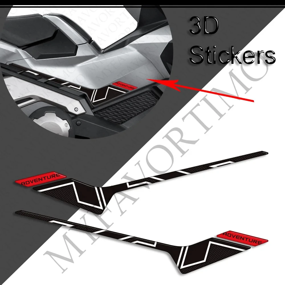 2021-2024 For Honda X-ADV XADV X ADV 750 Tank Protector Pad Wheel Stickers Decals Body Fender Shell Windshield