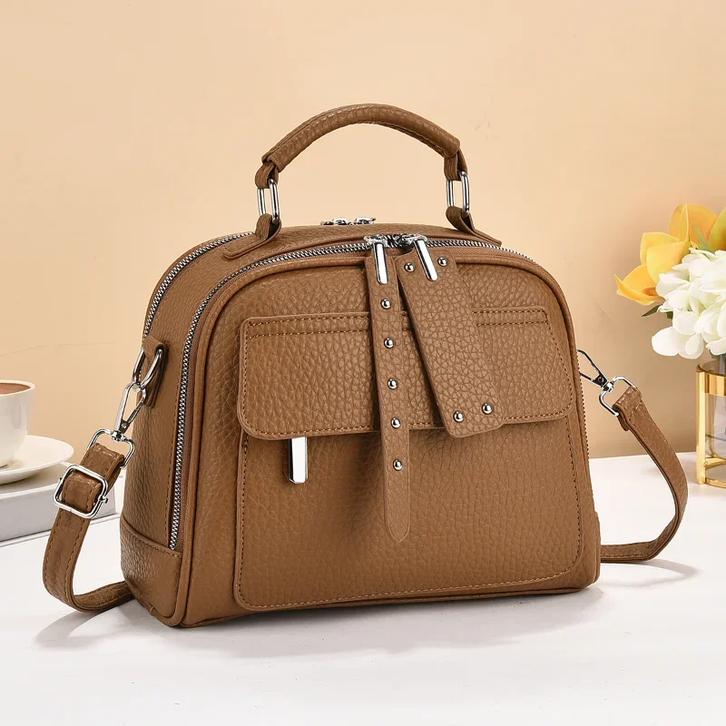 

Fashionable New Women Handbag Luxury Brand Designer Crossbody Bag Large Capacity Classic Shoulder Bag Commuting Small Square Bag