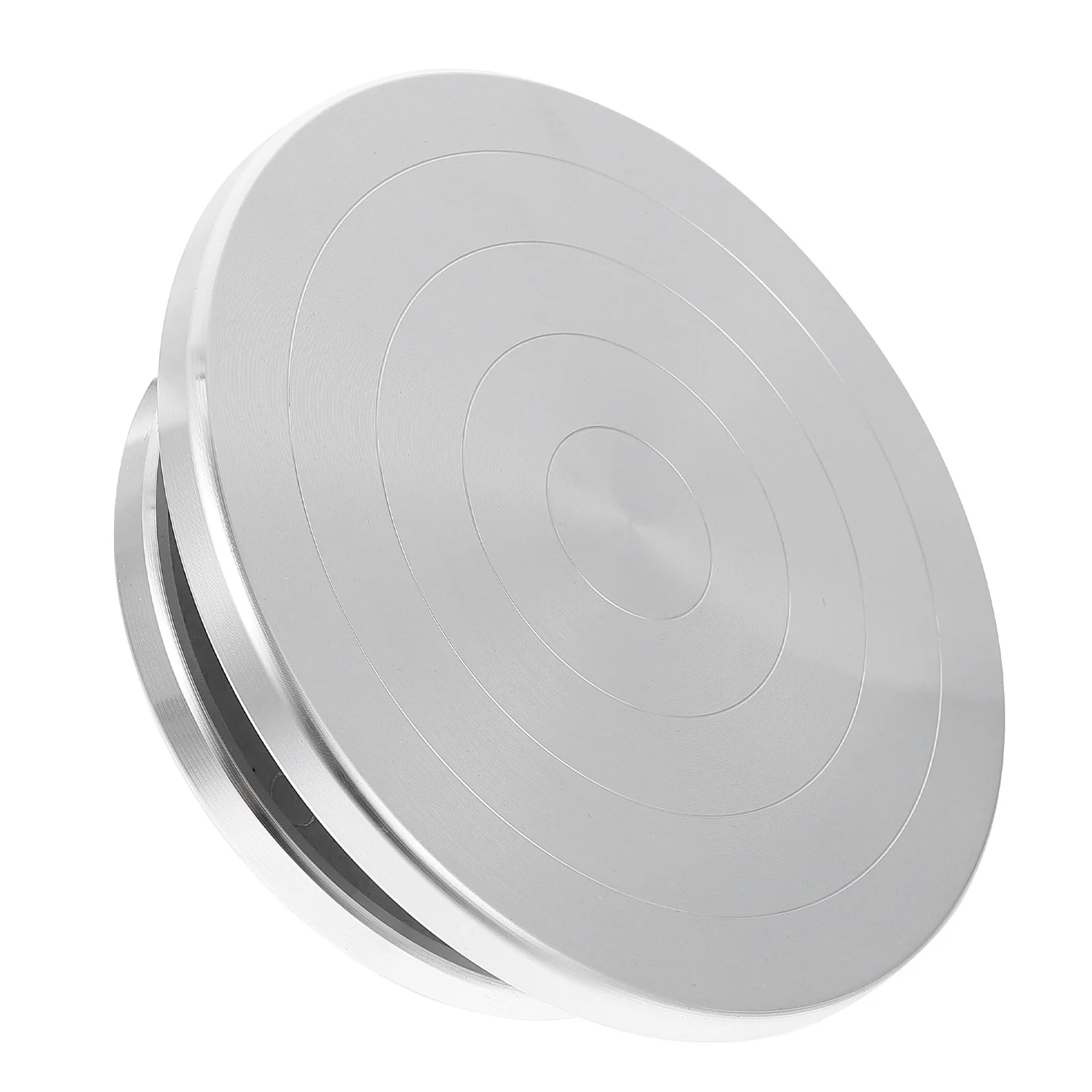 

Профессиональный глиняный поворотный стол для гончарного круга — гладкая вращающаяся платформа из алюминиевого сплава для художников рукоделия, керамический поворотный стол