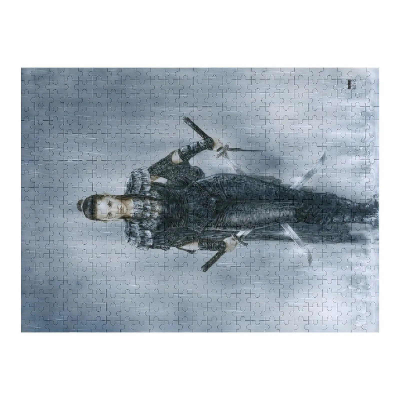 

THE THOUSAND SABLES FROM HEAVEN - LUIS ROYO Пазл Scale Motors Пользовательское имя Деревянное имя Персонализированный пазл на заказ