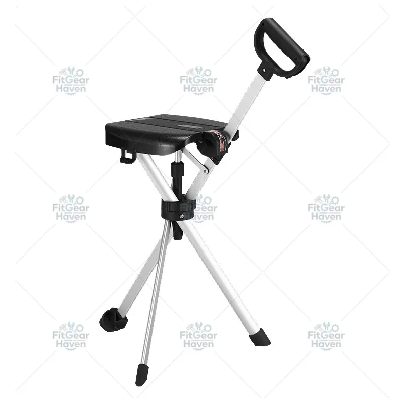 Multifunctional Cane Stool Folding Cane Chair Elderly Cane Stool Light Non-slip Walking Mountaineering L Folding Disabled