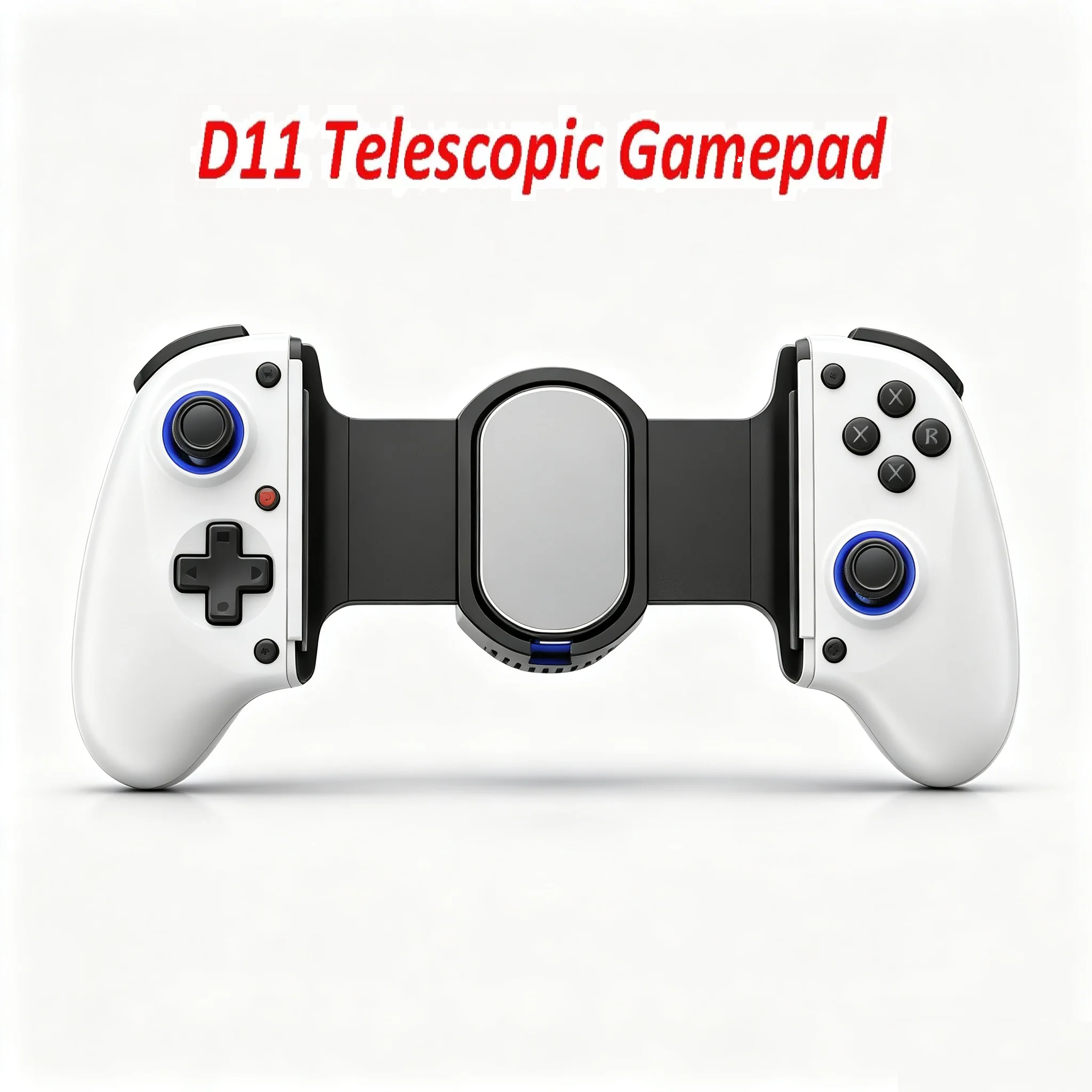 D11 Bluetooth Mobile Game Controller for Switch/iOS/Android/Tablets Wireless Gamepad- Hall Effect Telescopic Joysticks for PC - view 2