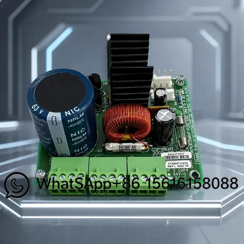 Trane Chiller Power Module Main Board BRD02102 X13650737-07 Replacement Control Circuit PCB for HVAC Refrigeration System