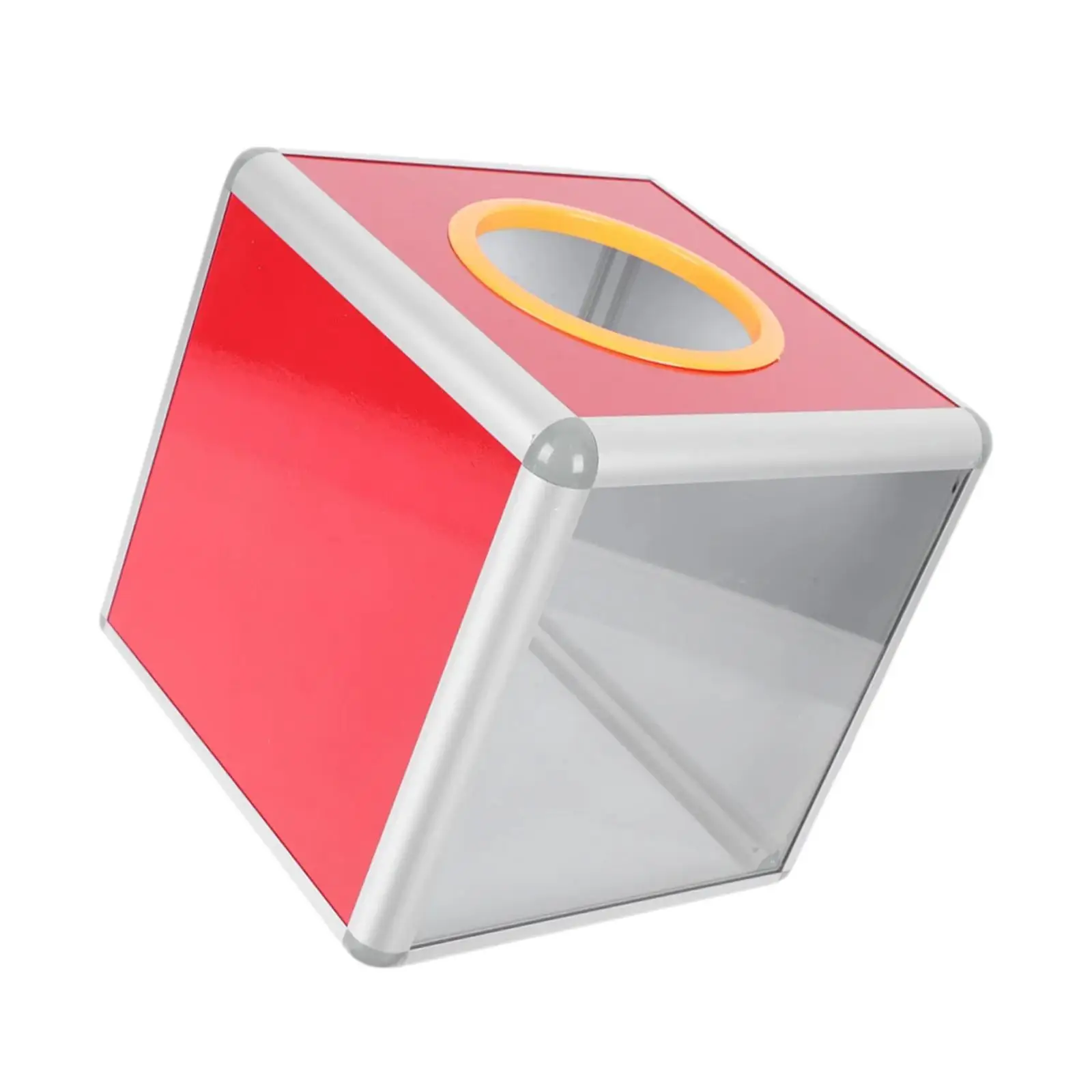 Lucky Raffle Case Single Sided Transparent Voting Box Storage Ticket Box