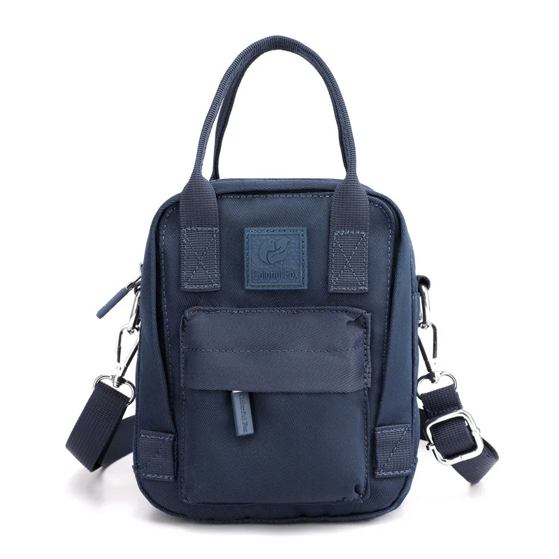 Women's Small Cross Shoulder Bag for Mobile Waterproof Students Girls Nylon Handbag Tote Purse Clutch Phone Wallet