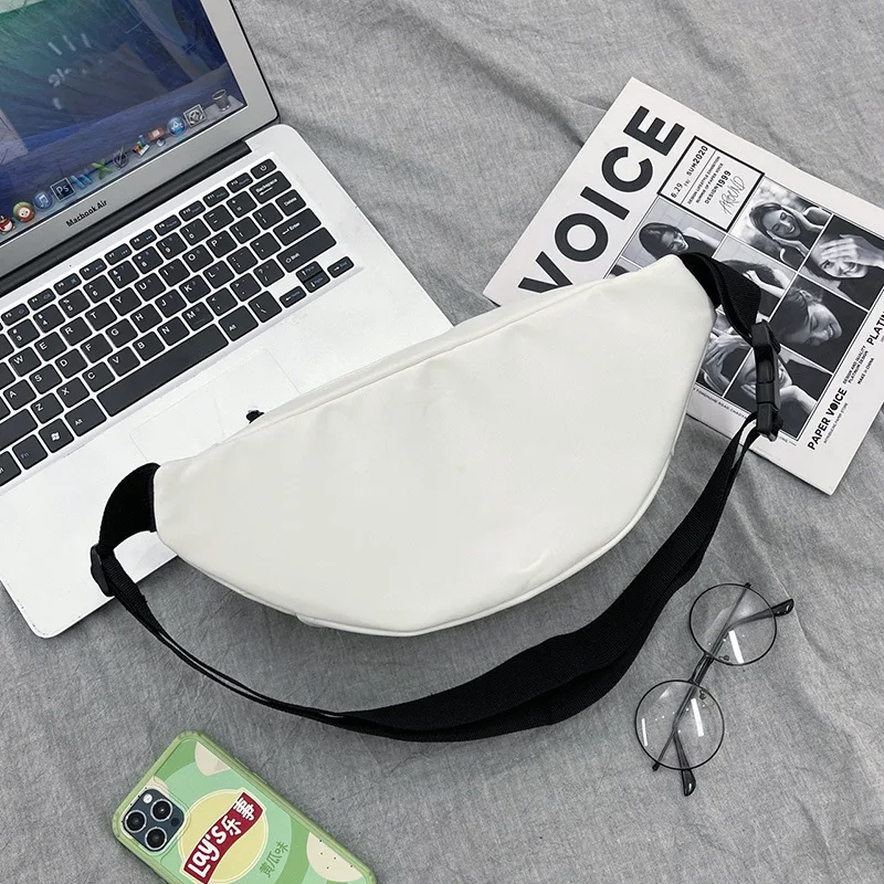 2025 new crossbody bag, casual cross bag, waterproof men's chest bag, women's sports fashion multi compartment mobile waist bag