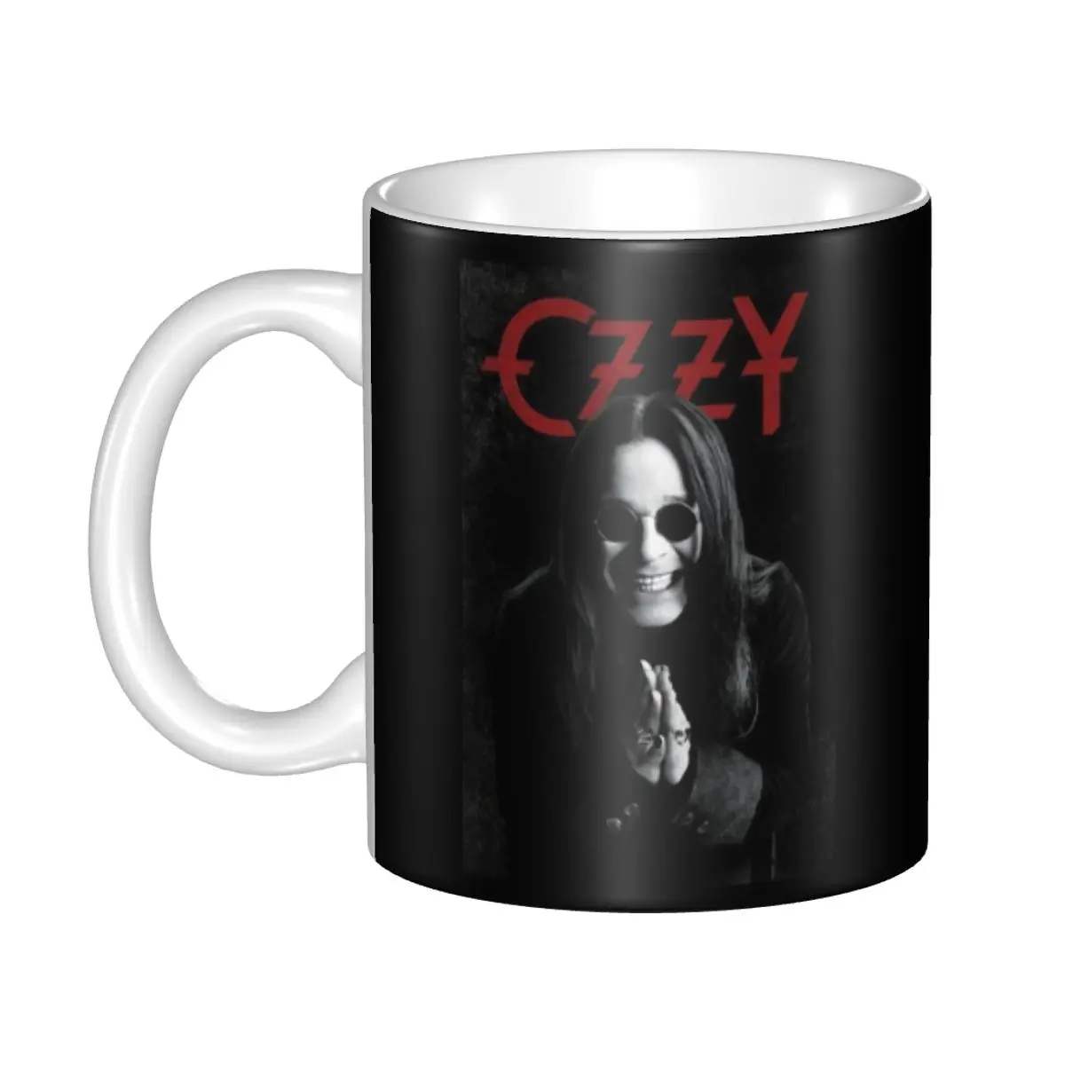 Ozzy Osbourne Heavy Metal Rock Music Singer Coffee Mugs DIY Personalized Ceramic Mug Cup Creative Gift