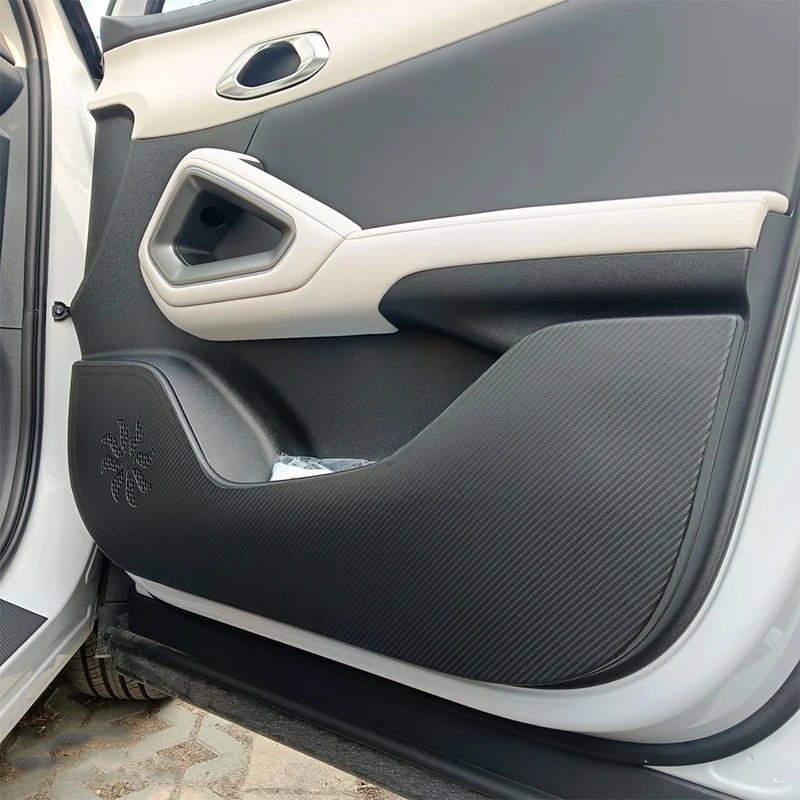 

For BYD ATTO 2 2025 2026 2027 PU Leather Car Door Anti Kick Pad Protection Stickers Cover Protector Trim Film Auto Accessories